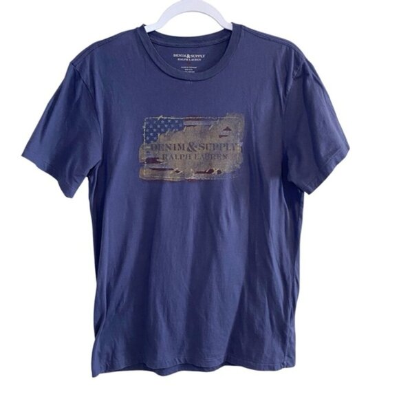 Denim & Supply Ralph Lauren - Classic Blue T-Shirt - M - Picture 1 of 5